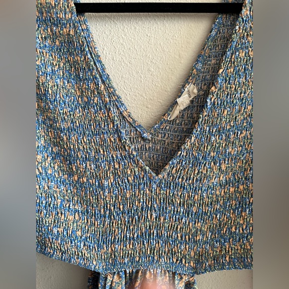 A1 -#15 Ocean blue cut out midi / maxi dress size medium - Picture 13 of 14